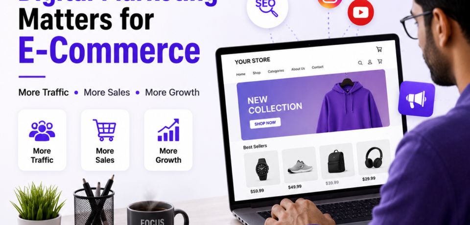 Why Digital Marketing Matters for E-Commerce Why Digital Marketing Matters for E-Commerce