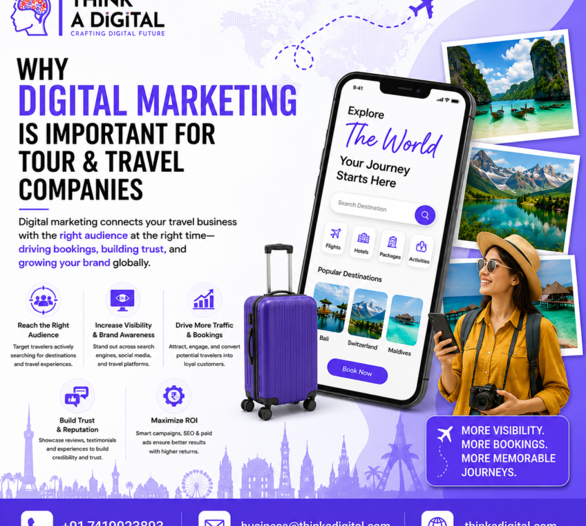 Digital Marketing Tour and Travel Digital Marketing Tour and Travel