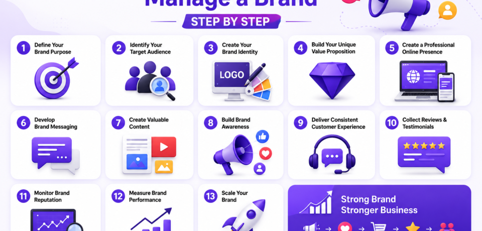 How to Build and Manage a Brand Step by Step How to Build and Manage a Brand Step by Step