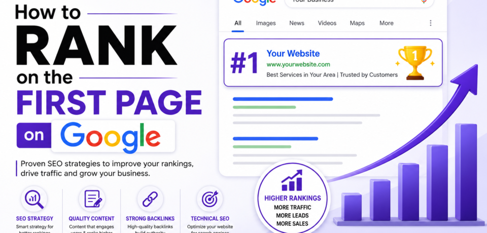 How to Rank on the first page on Google How to Rank on the first page on Google